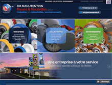 Tablet Screenshot of bmmanutention.fr